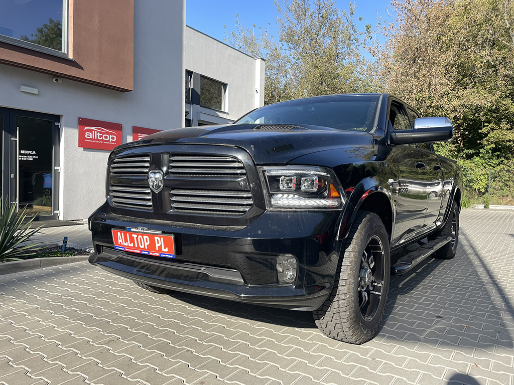 RAM 1500 – instalacja LPG