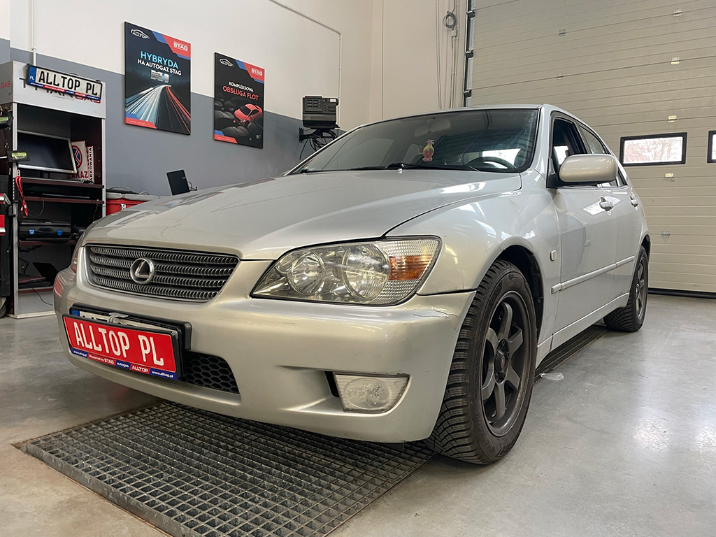 Lexus IS200 – instalacja LPG