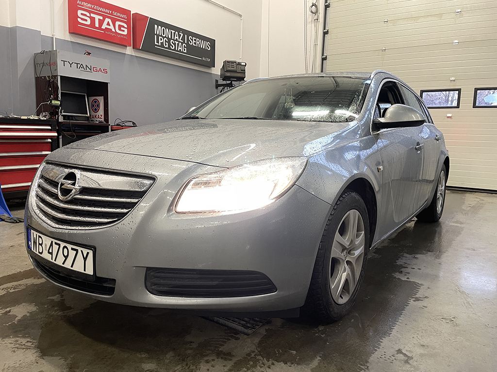 Opel Insignia – instalacja LPG