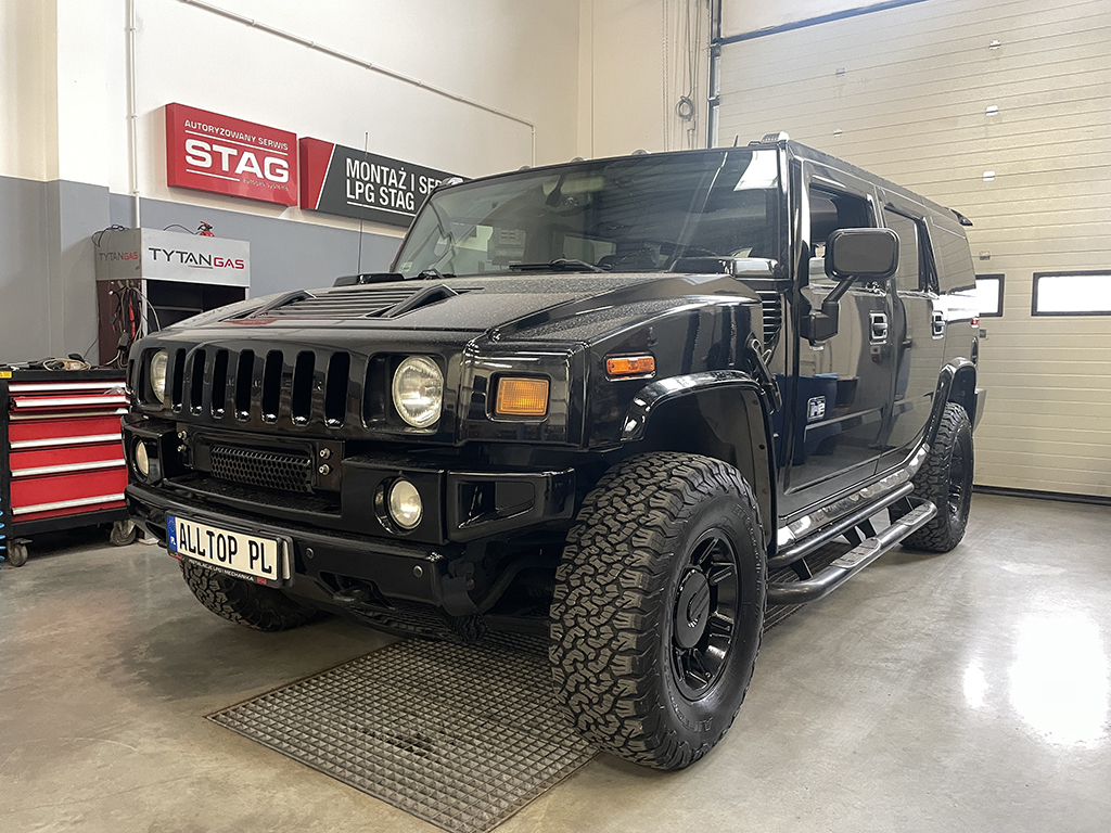 Hummer H2 – instalacja LPG