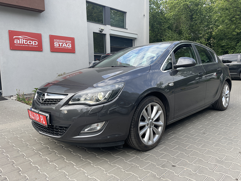Opel Astra  – instalacja LPG