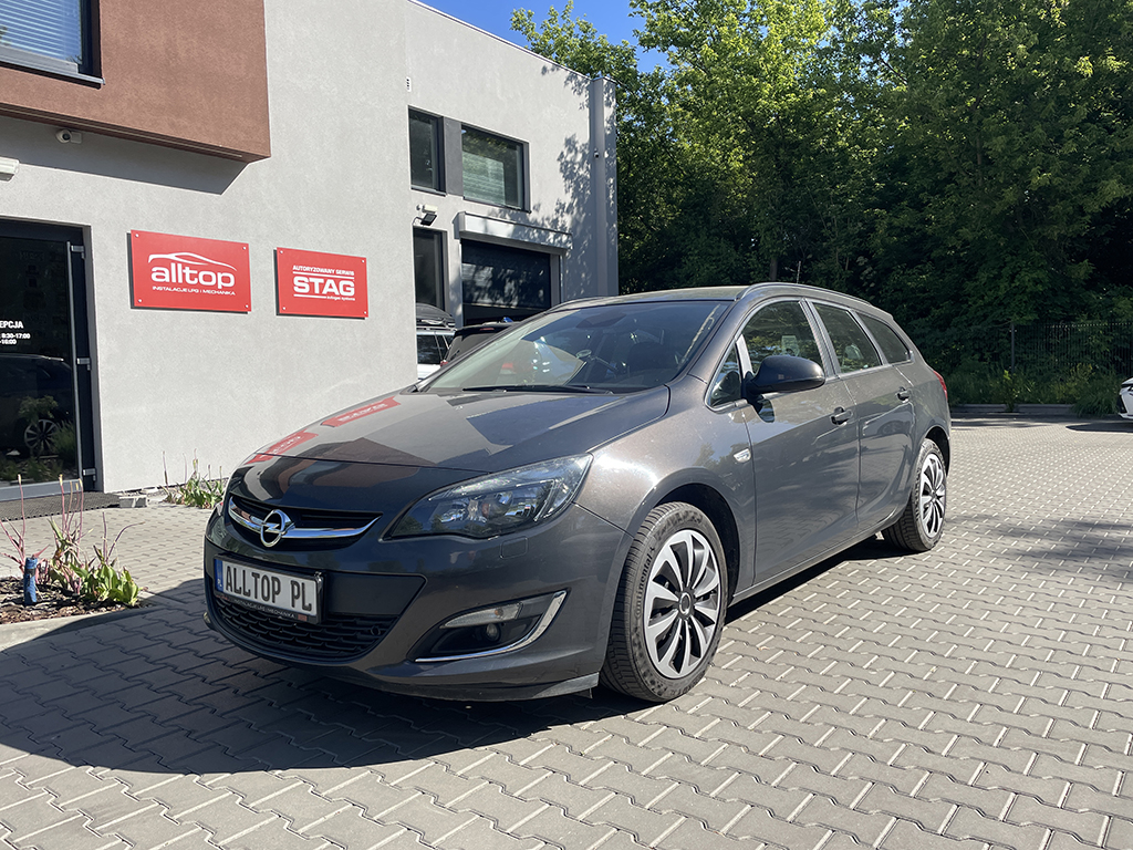 Opel Astra  – instalacja LPG