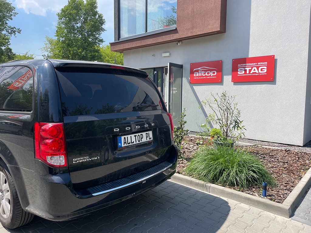 Dodge Gand Caravan  – instalacja LPG