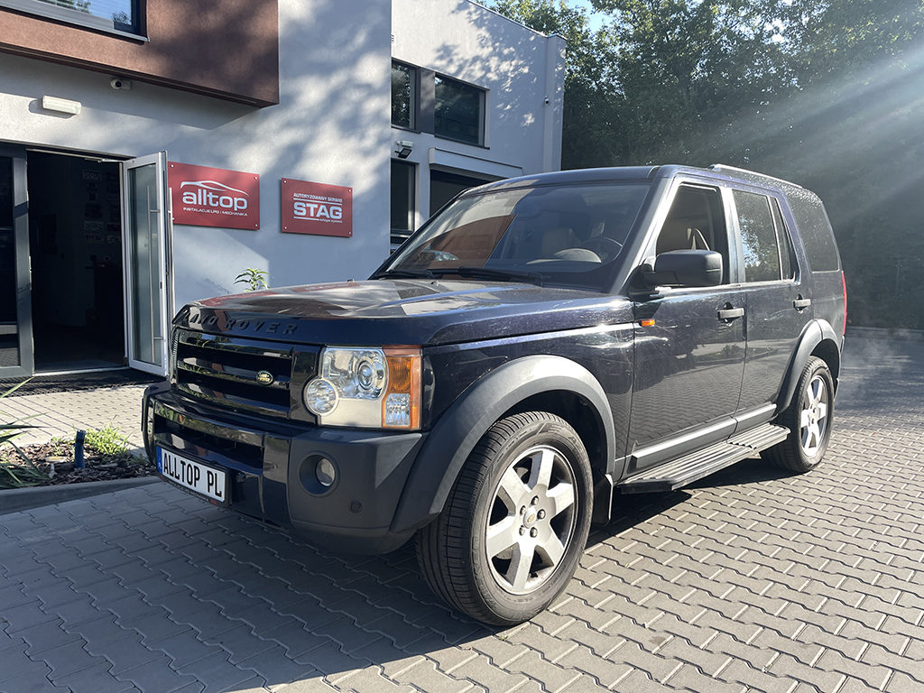 Land Rover LR3 – instalacja LPG