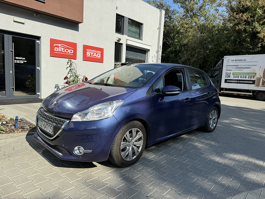 Peugeot 208 – instalacja LPG