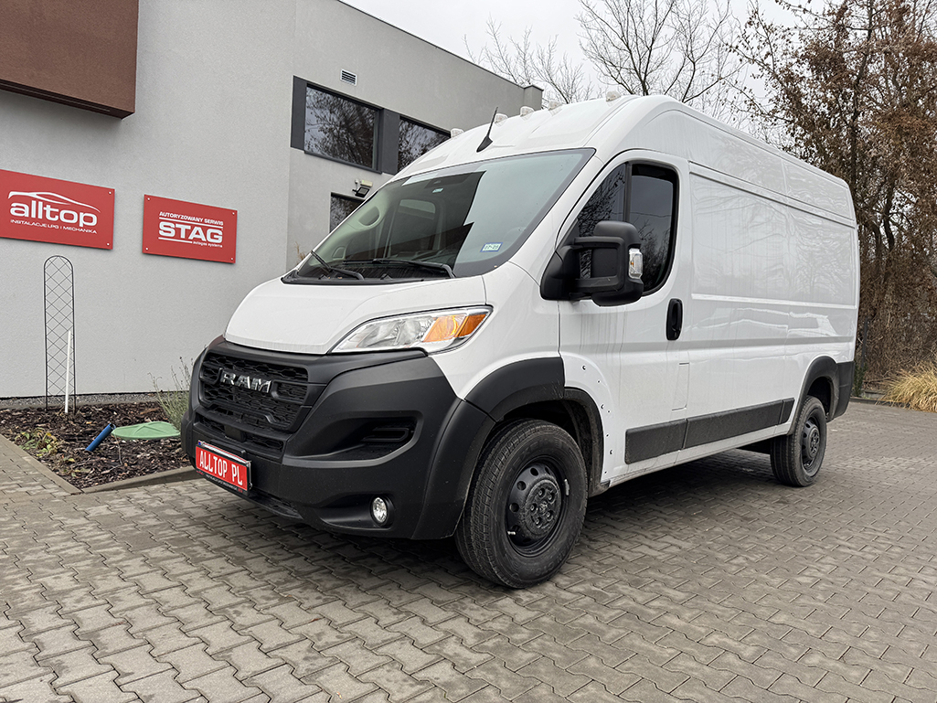RAM Promaster 1500 – instalacja LPG