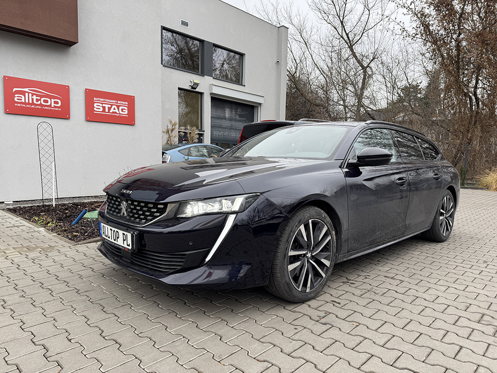 Peugeot 508 – instalacja LPG
