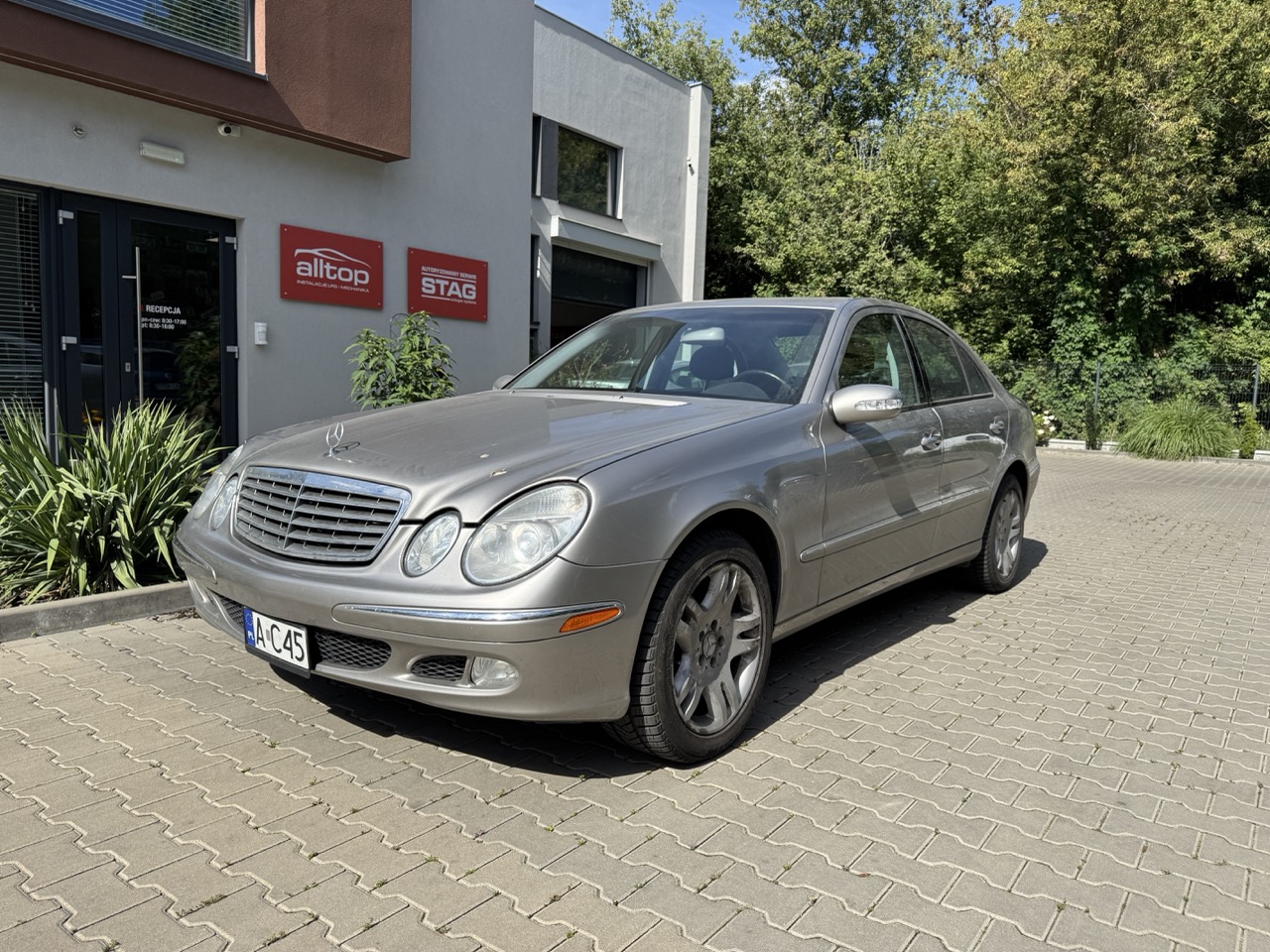 Mercedes E500 – instalacja LPG
