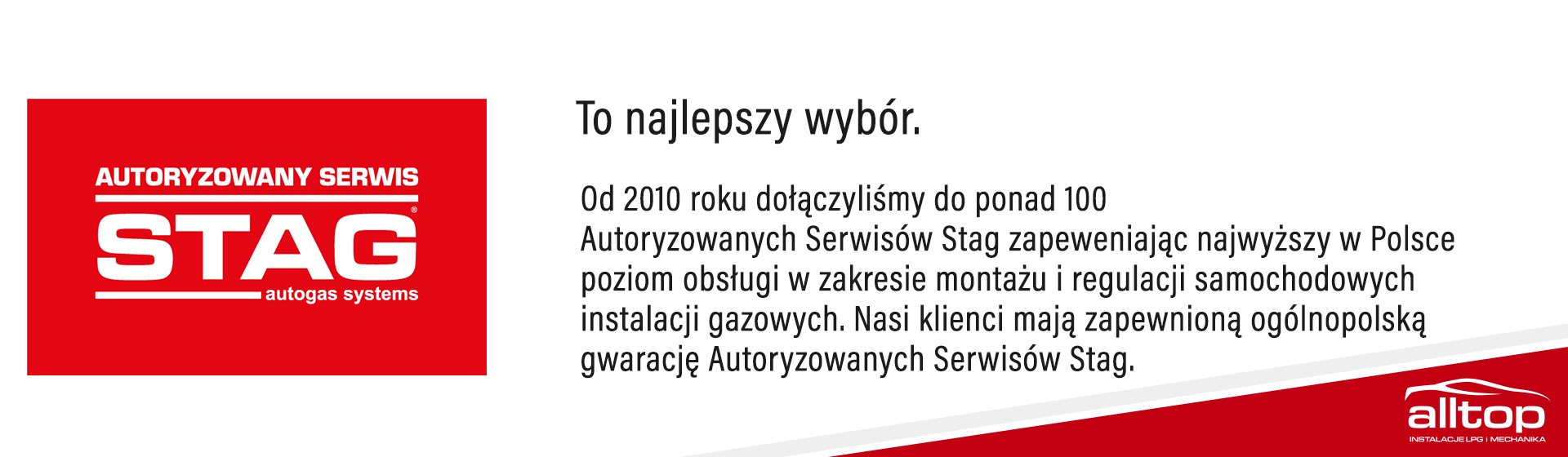 Autoryzowany serwis i montaż instalacji LPG Alltop